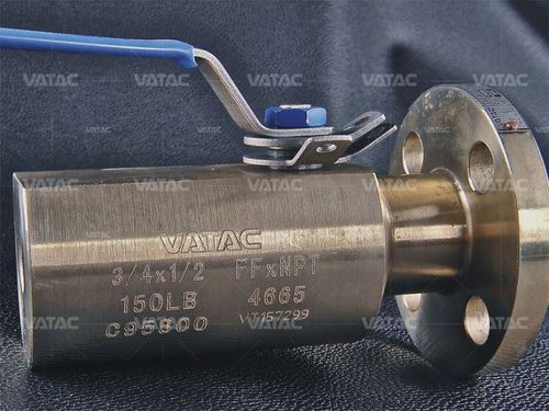 Ventil mit schwimmend gelagerter Kugel - Q41F - Vatac Valves (Wenzhou) Corporation - manuell / zur Probenahme / Isolation