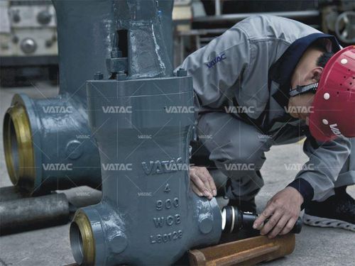 Segmentschütz - Vatac Valves (Wenzhou) Corporation - mit Handrad / Gewinde / Inline