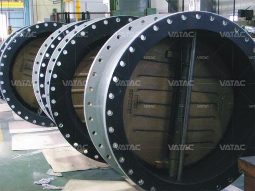 Doppelklappe-Rückschlagventil - Vatac Valves (Wenzhou) Corporation - Flansch / Zwischenflansch / geschweißt