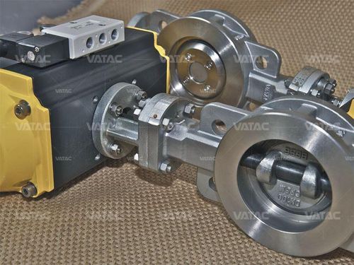 Absperrklappe - Vatac Valves (Wenzhou) Corporation - elektrohydraulisch / pneumatisch / manuell
