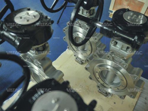 Absperrklappe - Vatac Valves (Wenzhou) Corporation - elektrohydraulisch / pneumatisch / manuell