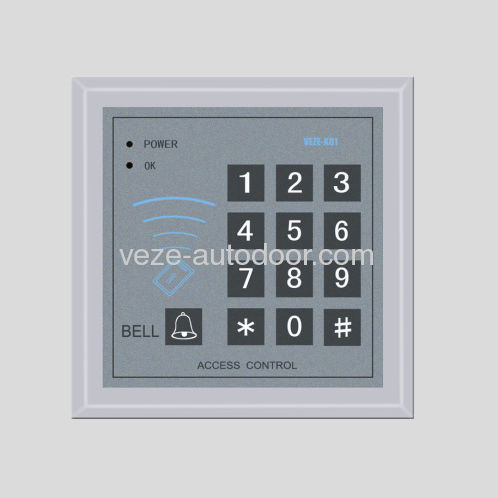 Kartenleser für Zugangskontrolle - Ningbo VEZE Automatic Door Co., Ltd. - RFID / 125 kHz / mit integrierter Tastatur
