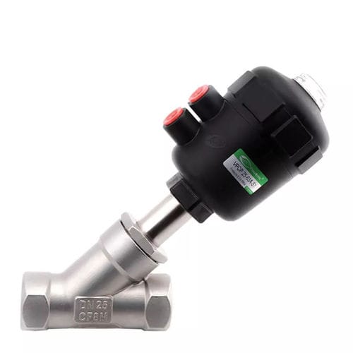Schrägsitz-Magnetventil - VPCP Series - Ningbo VPC Pneumatic Co., Ltd. - direktgesteuert / 2/2-Wege / normal geschlossen