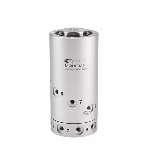 Drehdurchführung für Druckluft - MQR Series - Ningbo VPC Pneumatic Co., Ltd. - Vakuum / Mehrfach / Aluminium