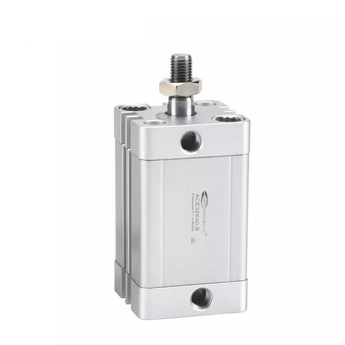 Kompakter Zylinder - ACE(ADN) Series - Ningbo VPC Pneumatic Co., Ltd. - pneumatisch / Kolben / mit Parallelkolbenstange