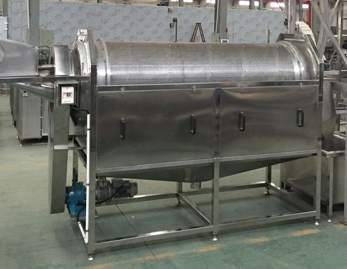 Lebensmittel-Waschanlage / Trommel - OXJ-A/B - SHAOXING WALLEY FOOD MACHINERY CO., LTD. - Kartoffel / Ingwer / Erdnuss
