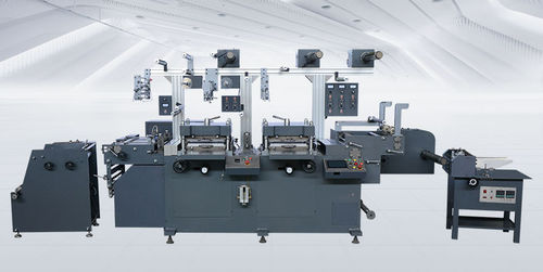 Schneidemaschine mit Ausstecher - WJMQ-350 - Hebei Wanjie Machinery Technology Co., Ltd. - für Papier / für Etiketten / Multifunktion