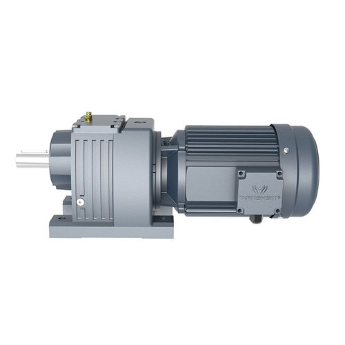Dreiphasiger Getriebemotor - WXR  - WANSHSIN SEIKOU (HUNAN) CO., LTD. - schrägverzahnt / Parallelwellen / mit Vollwelle
