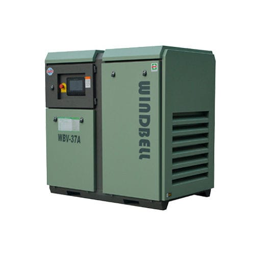 Luftkompressor - WBV-37A - Zhengzhou Windbell Machinery Co., Ltd. - elektrisch / stationär / Industrie