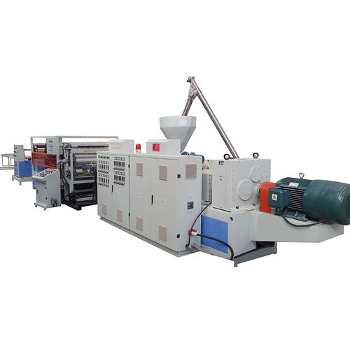 Extrusionsanlage für Platten - SJ-50/30 +SJSZ-80/156 - Qingdao Weier Plastic Machinery Co., Ltd. - für PVC