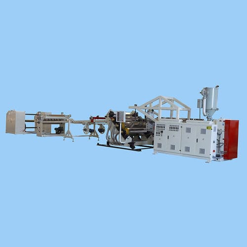 Extrusionsanlage für Platten - SJ-120 - Qingdao Weier Plastic Machinery Co., Ltd. - für EVA / für TPU
