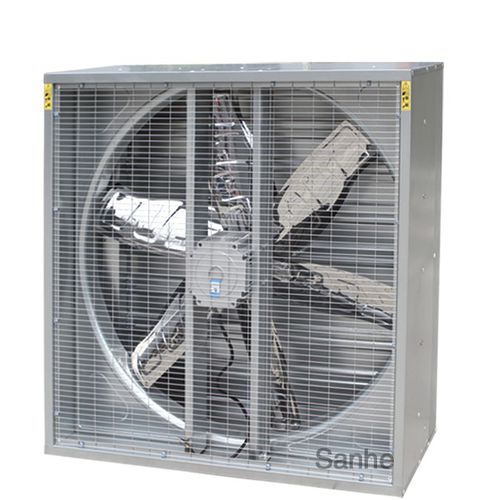 IP55-Ventilator - DJF(k) series - Shandong Yuyun Sanhe Machinery Co., Ltd. - helicoidal / Ablauf / galvanisiertem Stahl