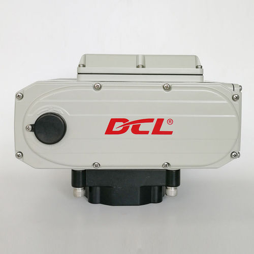 Motorisierter Ventilantrieb - DCL-H series - Dynamic Corporation Limited - Schwenk / mit Schnecke / Aluminium