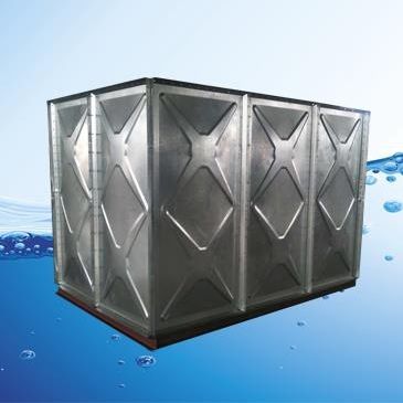 Wasserspeicherbecken - Dezhou Weiren Water Supply Equipment Co., Ltd. - Wasser / galvanisiertem Stahl / rechteckig