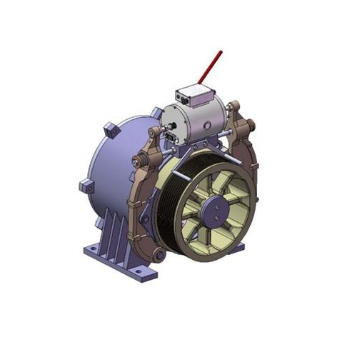 Synchronmotor - WJ340 series - Ningbo Xinda Group Co., Ltd. - 3-Phasen / 400 V / mit DC-Bremse
