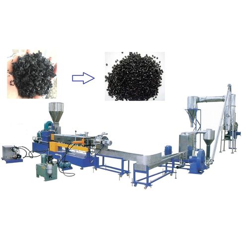 Recyclinganlage für PE - ZHANGJIAGANG QING CHEN YU MACHINERY CO., LTD. - mit Granulierung