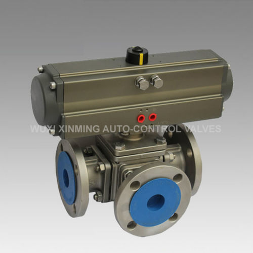 Kugelventil - Wuxi Xinming Auto-Control Valves Industry Co., Ltd. - pneumatisch / T / 3-Wege