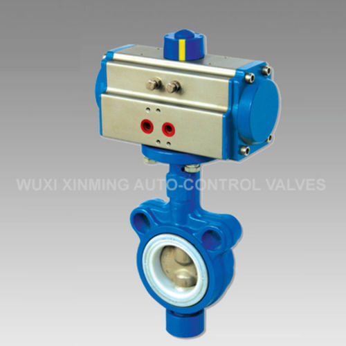 Absperrklappe - Wuxi Xinming Auto-Control Valves Industry Co., Ltd. - pneumatisch / Steuerung / gerade