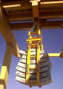 Hebeklemme für Betonplatten - Tunnelift - ACIMEX - horizontal