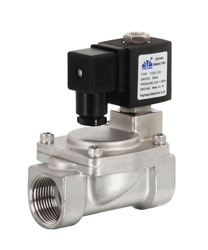 Vorgesteuertes Magnetventil - YCP11 - Yongchuang solenoid valve - Gewinde / Membran