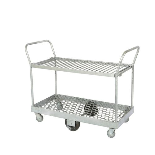 Wagen zum Laden - Changzhou Yueyang Machinery Co., Ltd. - galvanisiertem Stahl / 2 Ebenen / Plattform