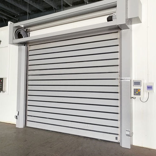 Aluminiumtor - YUOU (LUOYANG) DOORS AND WINDOWS TECHNOLOGY CO., LTD. - Roll / Industrie / für Außenbereich