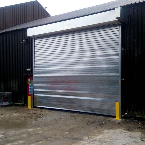 Explosionssicheres Tor - YUOU (LUOYANG) DOORS AND WINDOWS TECHNOLOGY CO., LTD. - Roll / Stahl / Industrie
