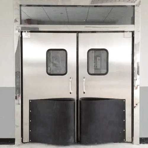 Einflügeltür - YUOU (LUOYANG) DOORS AND WINDOWS TECHNOLOGY CO., LTD. - Edelstahl / Gummi / Industrie