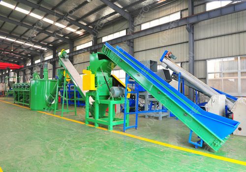 Recyclinganlage für HDPE - YRF - Yurefon Machinery(Zhangjiagang) Co., Ltd. - für PP / Heißwasser / für Flaschen