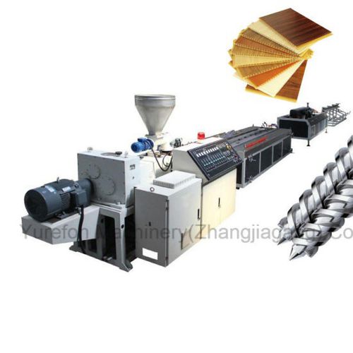 Plattenextrusionsanlage - YF series - Yurefon Machinery(Zhangjiagang) Co., Ltd. - Kunststoffprofil / Kunststoffrecycling / für Wandtafel