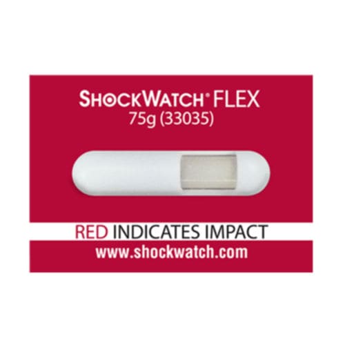 Impakt-Anzeiger - ShockWatch FLEX - SpotSee - Etiketten / einbruchsicher / für medizinische Anwendung
