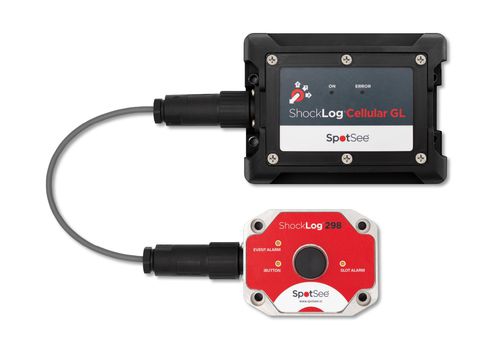 Digitaler Rekorder - The ShockLog® Cellular GL - SpotSee - Impakt / für Videoüberwachung / für die Datenerfassung