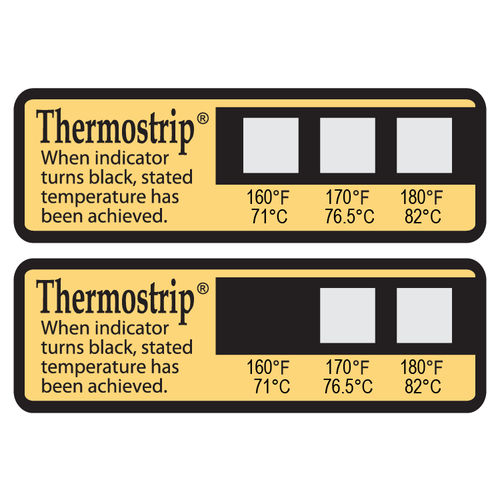 Wasserdichtes Etikett - Thermostrip DL - SpotSee - Silber / für Etiketten / für Schlüssel