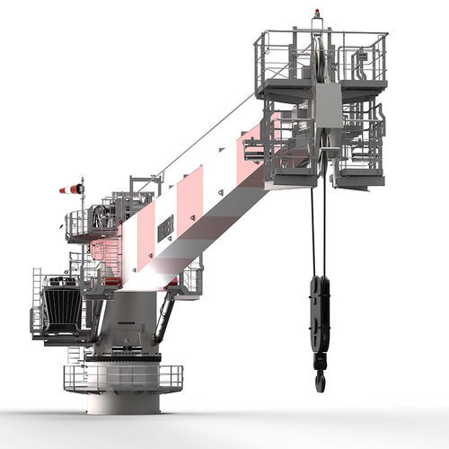 Festinstallierter Kran - RL series  - Liebherr Mischtechnik - mit Seilsystem / für Offshoreanwendung / für Wartungszwecke