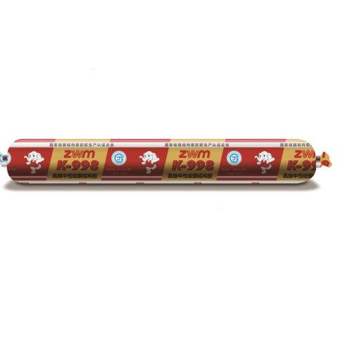 Silikonklebstoff - K-998 - Henan Jixiang Industry Co., Ltd. - für Aluminium / für Glas / Einkomponenten