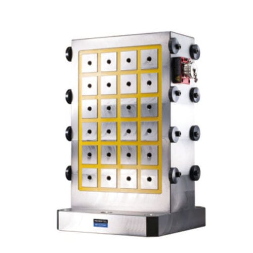 Elektropermanent-Spannturm - ECMC-HSF,ECMC-HDF series - HOMGE MACHINERY IND. CO., LTD. - Gusseisen / doppelseitig / vierseitig