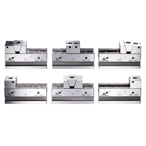Mehrfach-Schraubstock - HRV series - HOMGE MACHINERY IND. CO., LTD. - für Werkzeugmaschinen / horizontal / vertikal