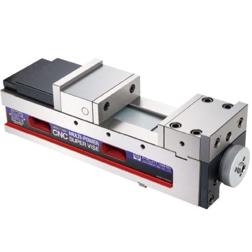 Schraubstock für Werkzeugmaschinen - HPAQ-II-160F - HOMGE MACHINERY IND. CO., LTD. - horizontal / modulierbar / vertikal