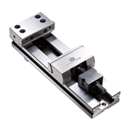 Schraubstock für Werkzeugmaschinen - HG-100.150.175.200 - HOMGE MACHINERY IND. CO., LTD. - horizontal / Schrauben / Flachprofil