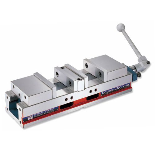 Doppelter Schraubstock - HDL-4",6" - HOMGE MACHINERY IND. CO., LTD. - für Werkzeugmaschinen / manuell / Präzision
