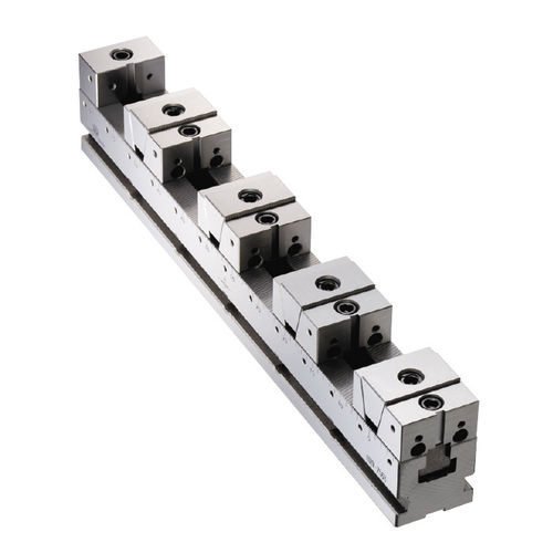 Mehrfachspanner-Spannstock - HRV- FD Series - HOMGE MACHINERY IND. CO., LTD. - für Werkzeugmaschinen / vertikal / modulierbar