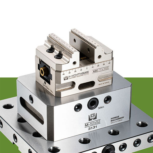 Nullpunkt-Spannvorrichtung - ASC-S Series - HOMGE MACHINERY IND. CO., LTD. - mechanisch / zur maschinellen Fertigung / für Werkstücke