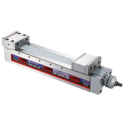Maschinenschraubstock - HPAQ-160L - HOMGE MACHINERY IND. CO., LTD. - vertikal / modulierbar / 5-Achs