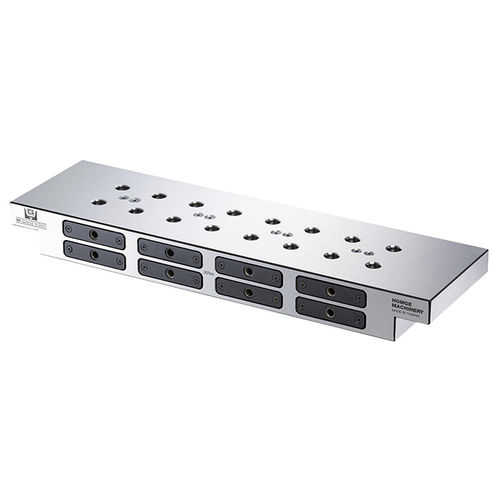 Modulare Aufspannplatte - M-52X52(8022G) - HOMGE MACHINERY IND. CO., LTD. - Präzision / Stahl / rechteckig