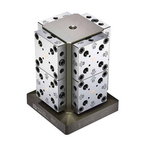 Quick-tower-Nullpunktspannsystem - M-52x52(9433)+8pc - HOMGE MACHINERY IND. CO., LTD. - für Horizontalbearbeitungszentrum / mechanisch / für Werkzeugmaschinen