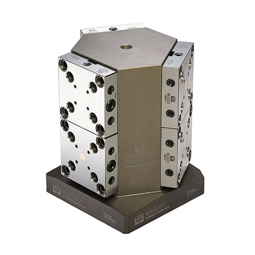 Eingebauter Nullpunkt-Spannzylinder - M-52x52(9333)+6x8011 - HOMGE MACHINERY IND. CO., LTD. - Standard / kompakt / Schnell