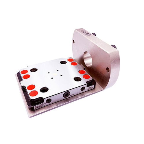 Adapterplatte für Nullpunktspannsystem - M-52/96(8056H)-90 - HOMGE MACHINERY IND. CO., LTD. - für Drehtisch