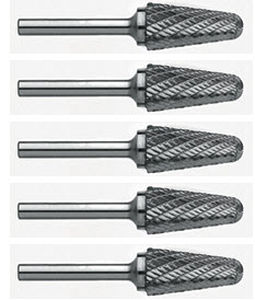 Eckradiusfräser - LR401 KEL	 - Carmon - Vollmetall / Frässtift / konisch