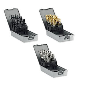 Vollmetall-Bohrerset - KITCL104  - Carmon - Mehrzweck / HSS