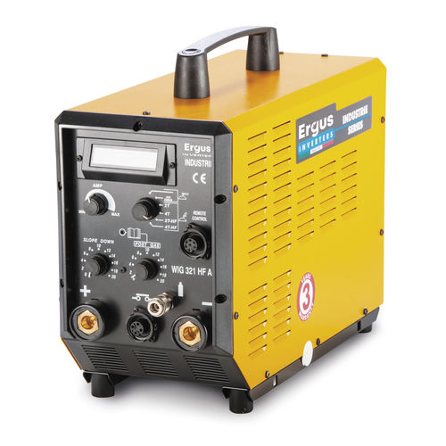 WIG-Schweißgerät - ERGUS WIG 321 HF ADi - Carmon - Elektroden / dreiphasig / DC